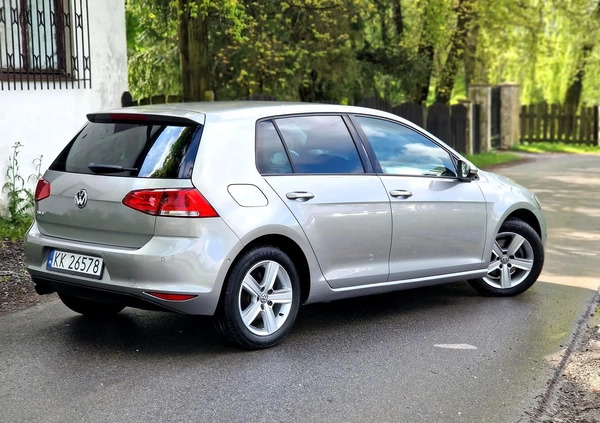 Volkswagen Golf cena 42800 przebieg: 158000, rok produkcji 2013 z Kraków małe 742